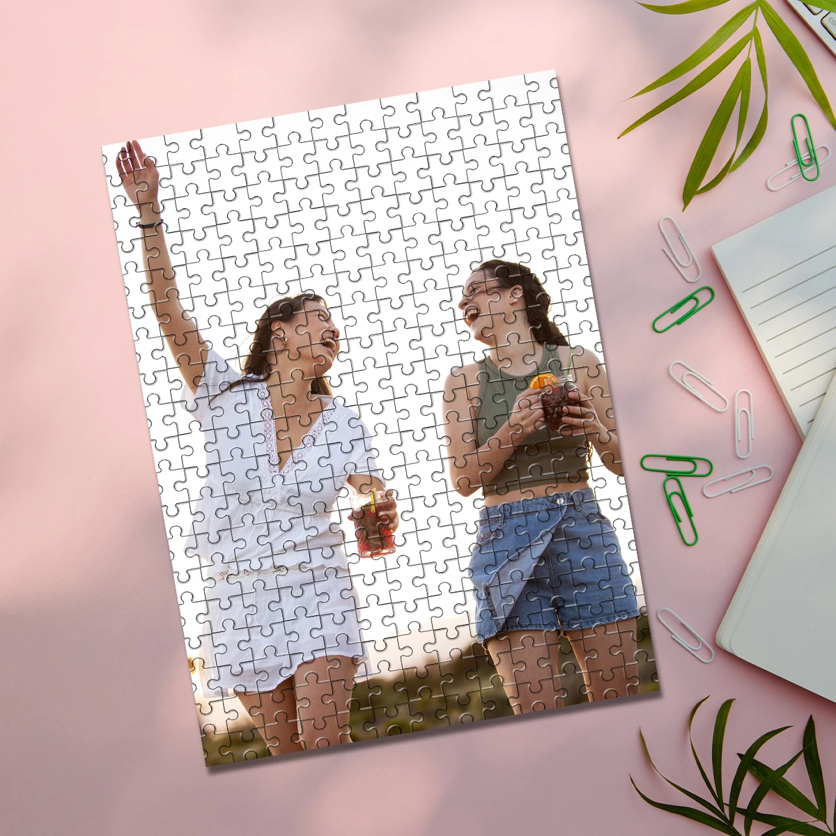 35/300/500/1000pcs Personalized Custom Photo Puzzle photo DIY Photo Puzzle Portrait Handmade Birthday Gift