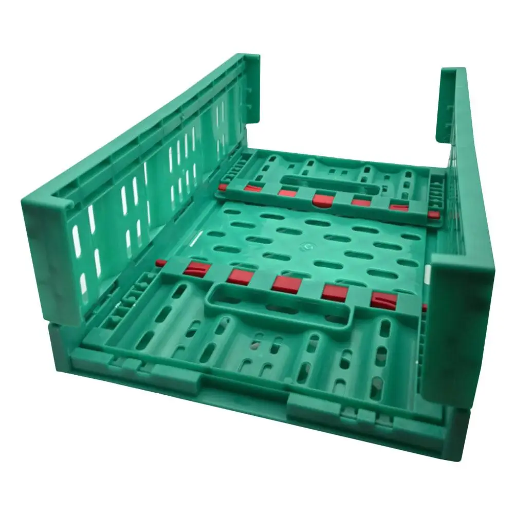 

1pcs Foldable Storage Box Large Capacity Fruit Basket Hamper Breathable Mesh Vegetable Collapsible Kitchen Pantry Organiser Home