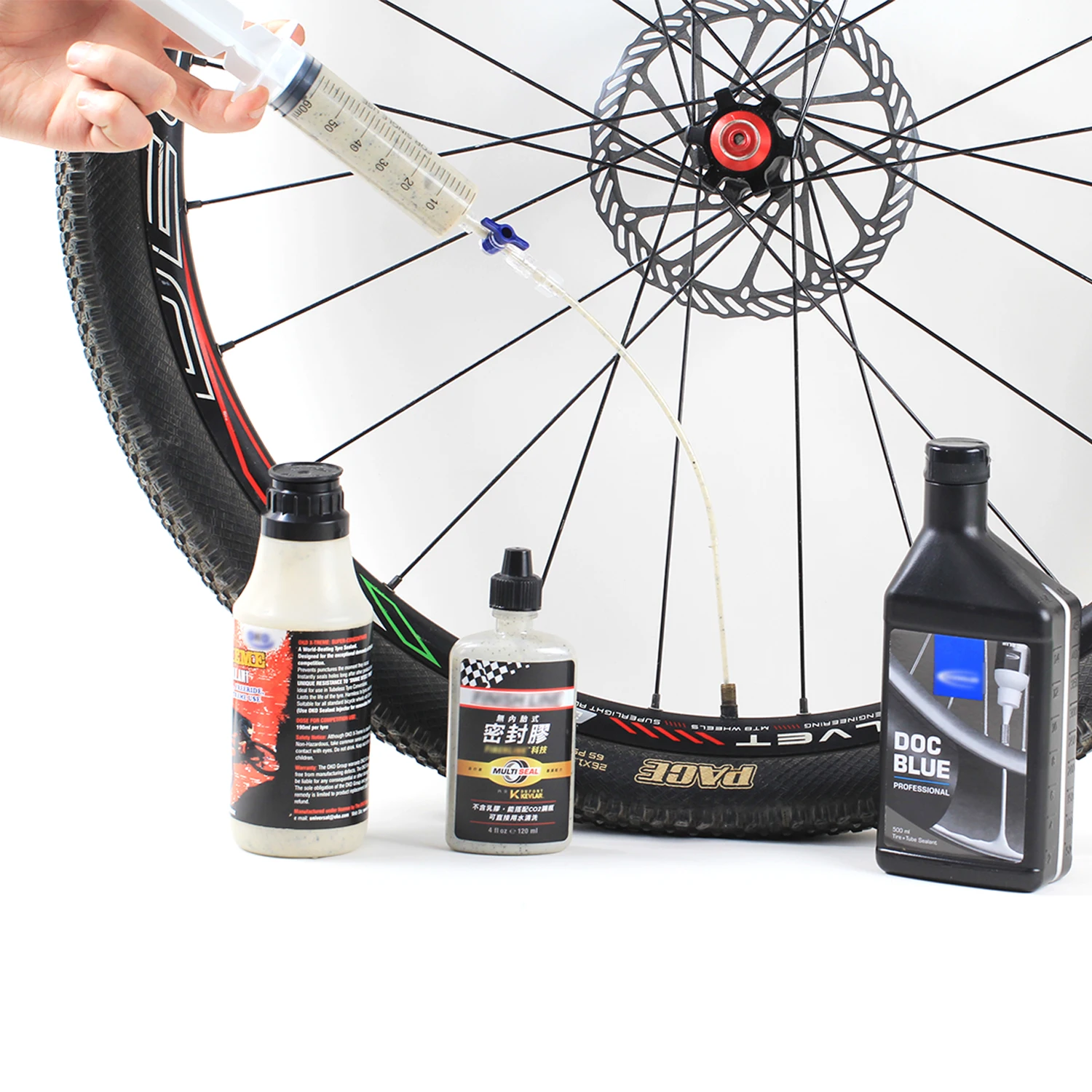 AliExpress NONE RISK Cycling Bike Bicycle Tubeless Tyre Sealant Injector Injection Tool Syringe Schrader Presta Valve Core Removal Tool RL225
