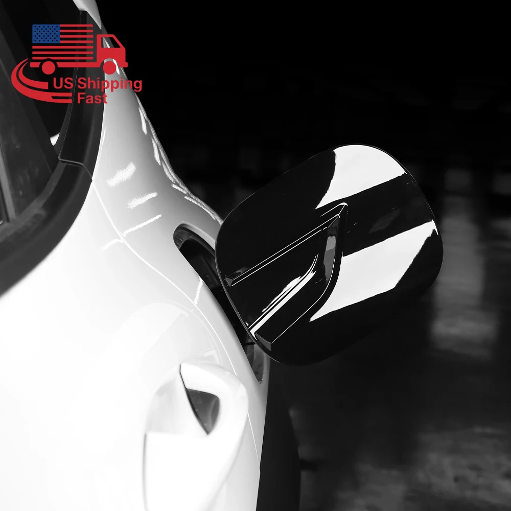 US For Hyundai Kona SX2 2024-2026 Car Tuning Carbon Fiber Tank Cover Oil Cap Fuel Tank Cap Trim Exterior Accessories