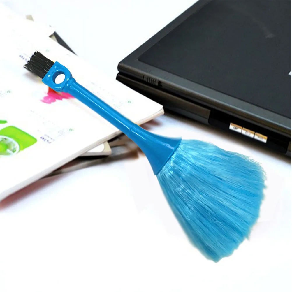 2Pcs Keyboard Cleaning Brush Double Sides Electronic Dust Remover Ideal for Computer Laptop Screen Printer Microwave Oven Car