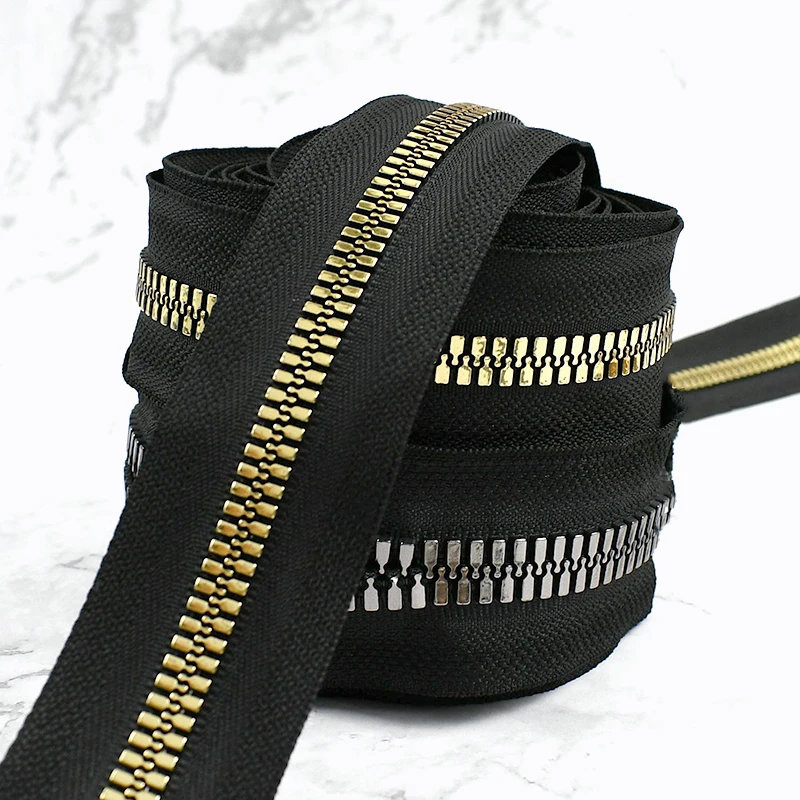 

1-10M Sewing Resin Zipper By Meters 3# 5# 8# 10# 15# Closures Zippers Roll Garment Down Continuous Zip Tape Luggage Accessories