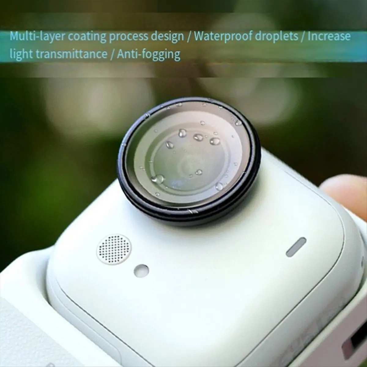 Punctual- For Insta360 GO Ultra Lens Optical Glass Protective Lens Anti-Scratch HD Lens Waterproof Camera Accessories
