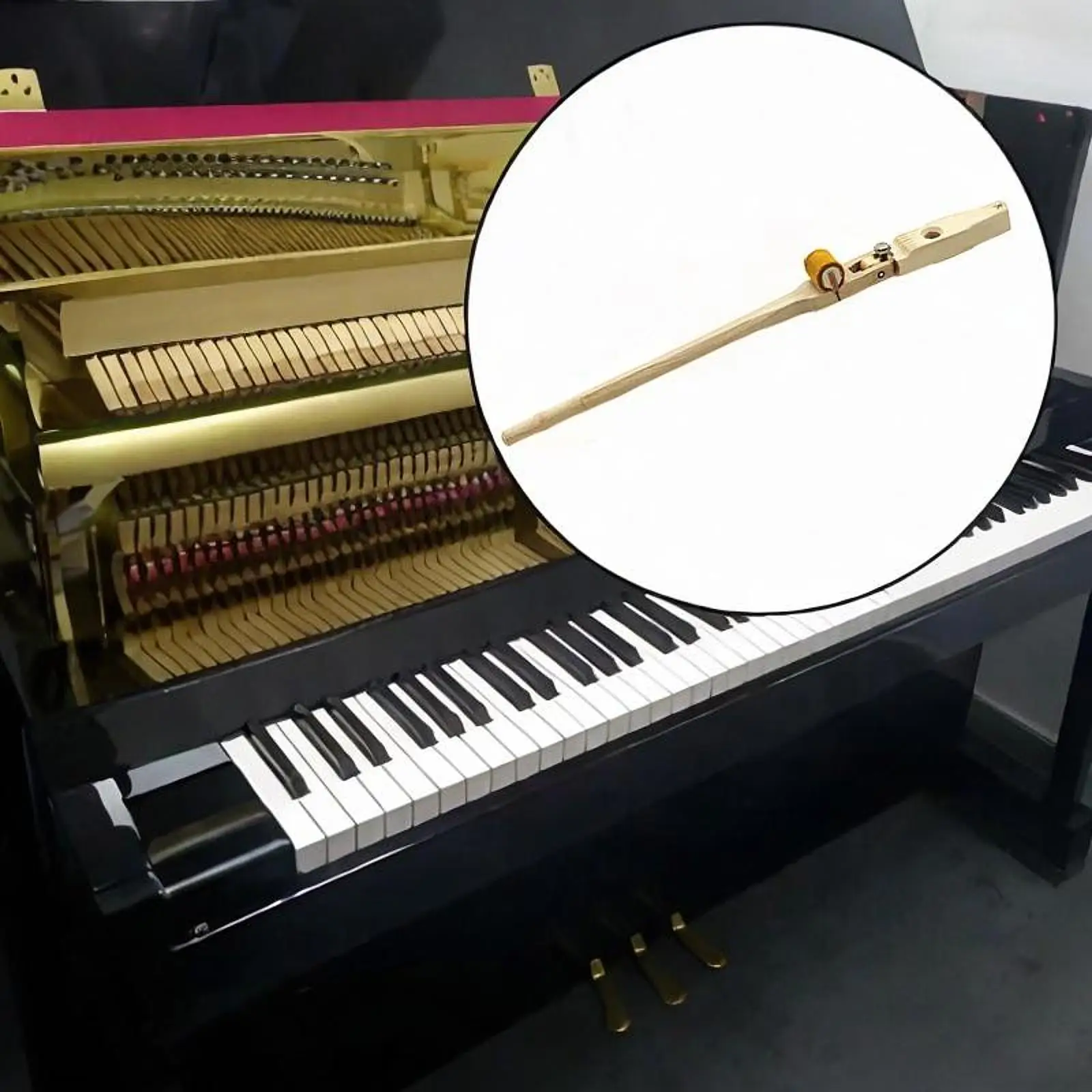 

Piano Tuning Tool Sturdy Multifunctional 19cm Length for Fixing Repair DIY