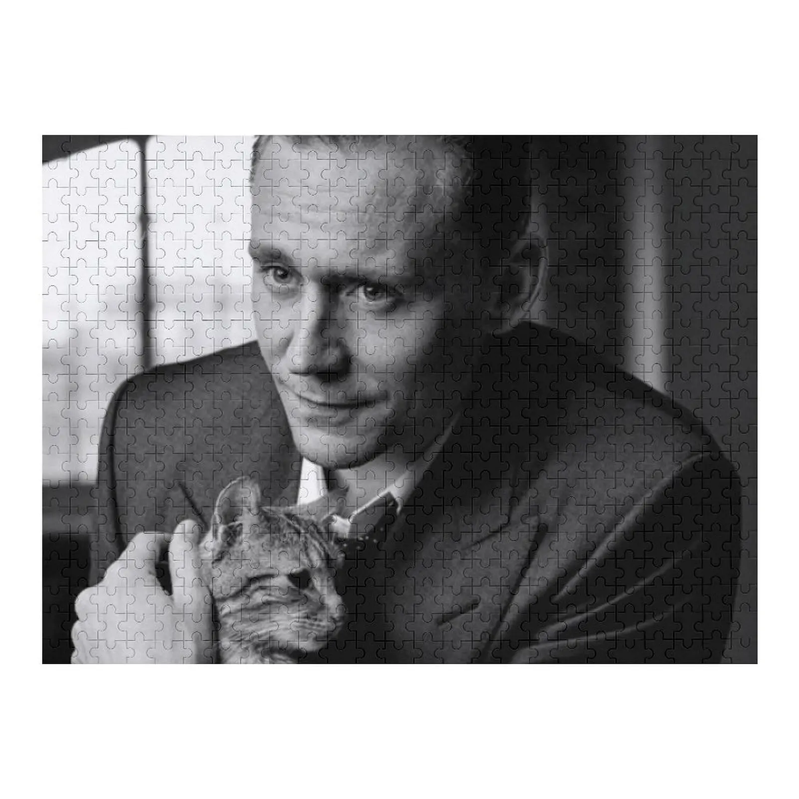 

Пазл «Том с котом», персонализированный пазл для детей, деревянный подарок для детей, деревянный пазл для взрослых