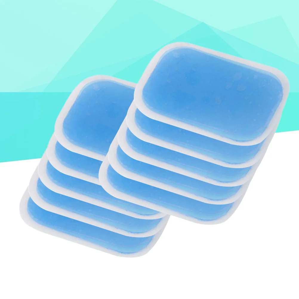 

30Pcs Conductive Gel Pads for Abdominal Toner Replacement Sheets Muscle Stimulator Fitness Massager Electrodes Slimming