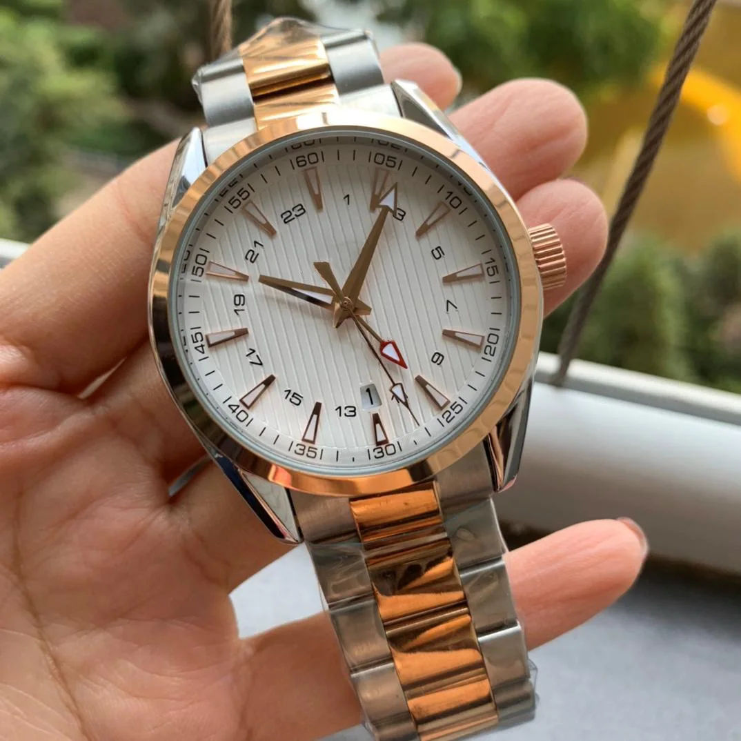 2025 VIP جديد فاخر العلامة التجارية القديمة ساعة رجالي شريط عمودي سلسلة ساعة ميكانيكية أوتوماتيكية بالكامل مقاوم للماء ساعة نسائية