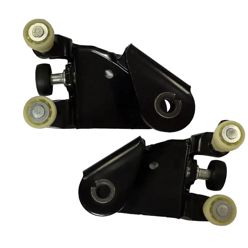 AS57-1Pair Door Pulley Roller Guide Rail 8200497757 8200531807 For Renault Kangoo II 2008-2019 Sliding Door Rail Roll