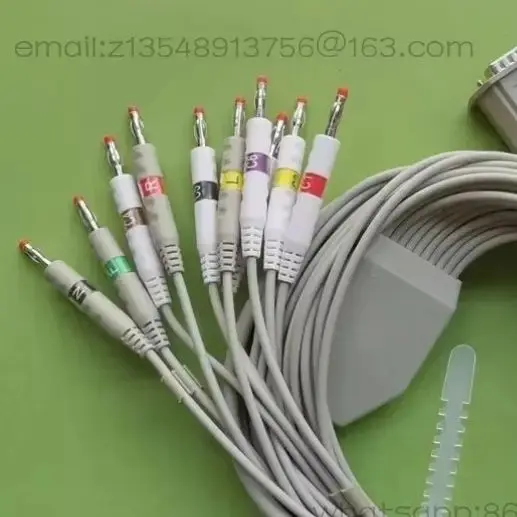 

Новые мягкие электрокардиографические кабели SE300, SE601, SE1201, SE1200Express и другие кабели с разъемами типа "банан" в наличии.