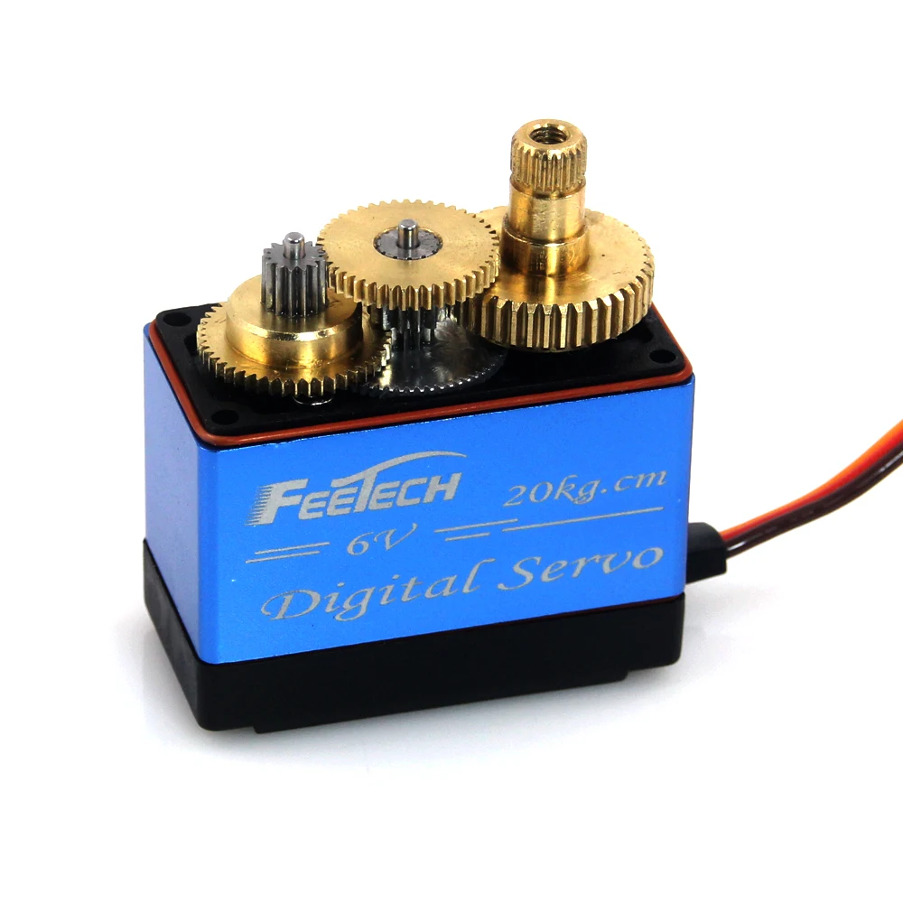 เซอร์โวมอเตอร์ Feetech FS5323M RC 20KG เกียร์โลหะเต็มตัว เซอร์โวดิจิตอล สำหรับรถ Baja ของเล่น RC