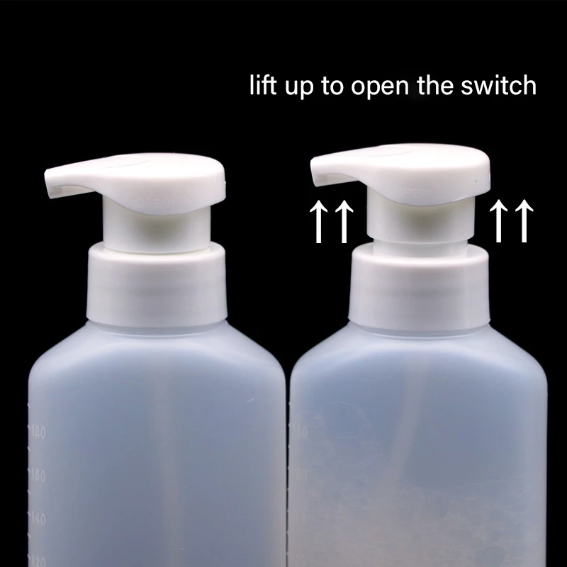 Pump Foaming Bottle Squeeze Soap Mousses Liquid Dispenser Froth Shampoo Lotion Bottling Foam Bottles Empty Shampoo Containers