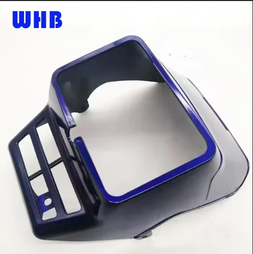 Cubierta de faro delantero para capó de motocicleta, color blanco/azul, calidad europea, para Yamaha DT175 DT 175 1985 - 2005, capó envolvente de faro DT125