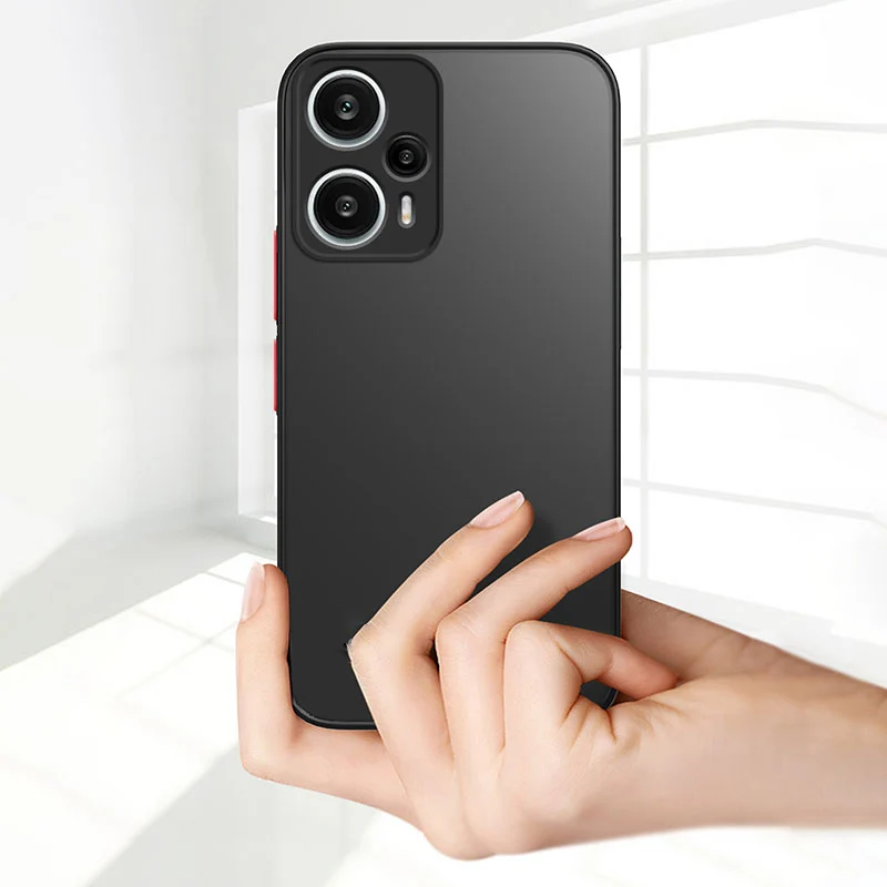 Luxury Magnetic Hybrid Hard Back Cover Case For Xiaomi Redmi Note 12 Turbo 12 Pro 11 11S 10 10S Pro Matte Silicone Soft Coque ﻿