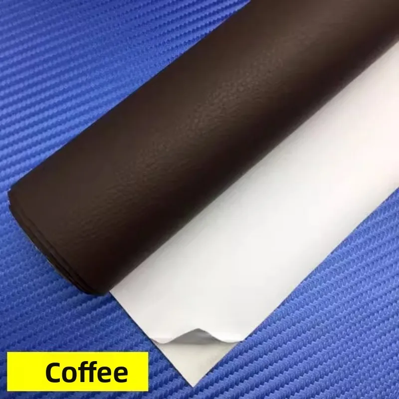 ‌Self Adhesive Four Way Stretch Faux Leather Fabric Automotive Interior Customization ‌Upholstery Renewal Cloth for Sofa Seats - view 5