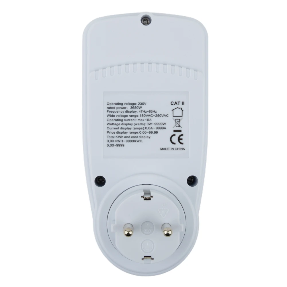 

Solar Accessories ​Electric Meter Garden Home 150*75*35mm 230V-250V Fully Functional Metal Brand New High Quality