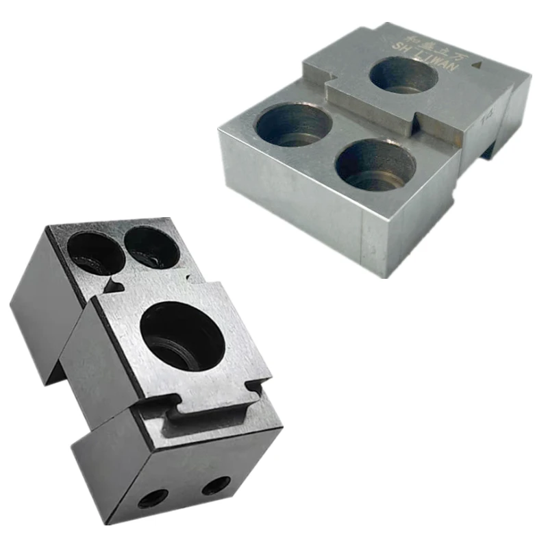 Single side OK fixture CNC heavy cutting precision multi-function parallel vise side unidirectional fixed clamping block Extende