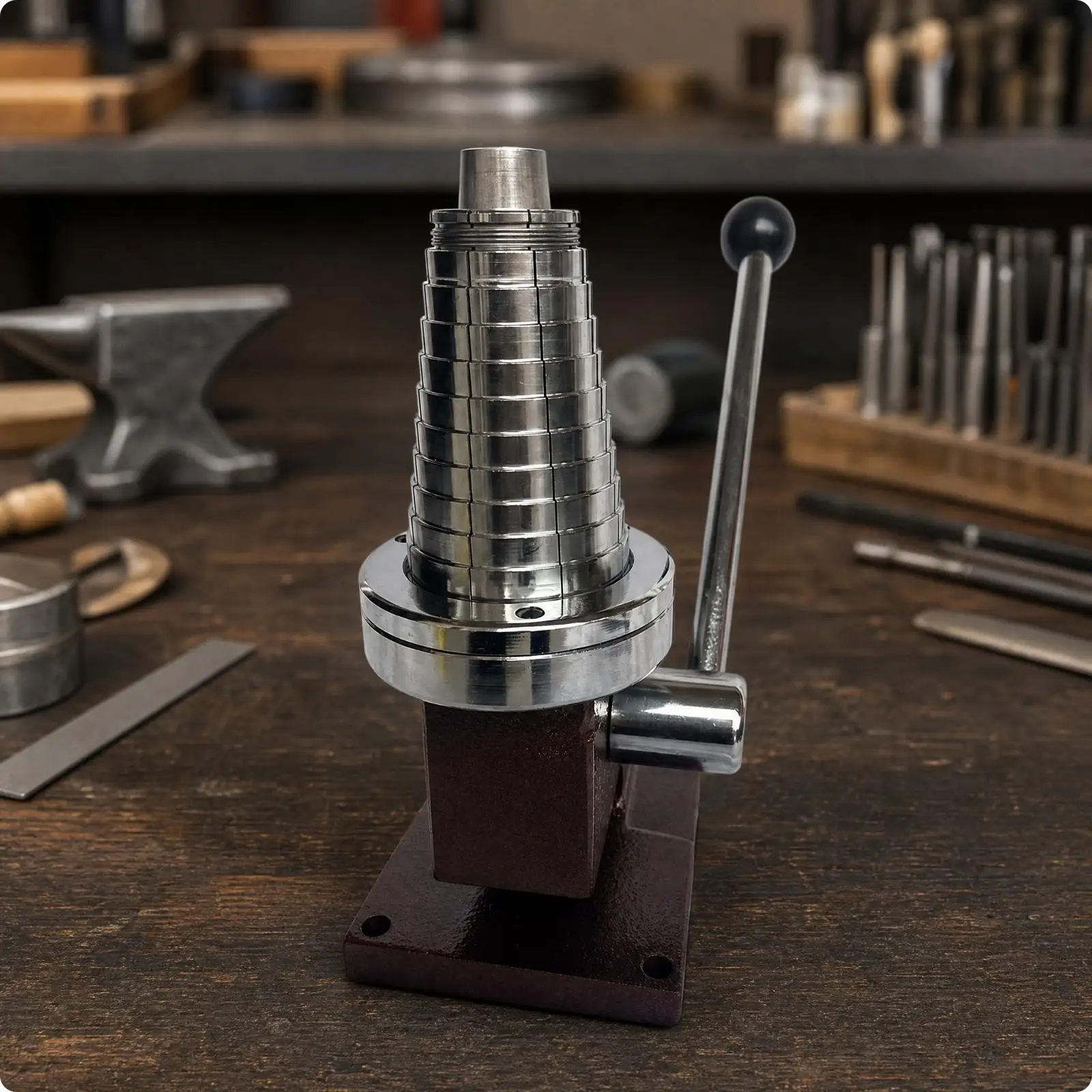 Jewelry Tool Polished Metal Construction for Workshop, Jewelers, Repair Shops view 2