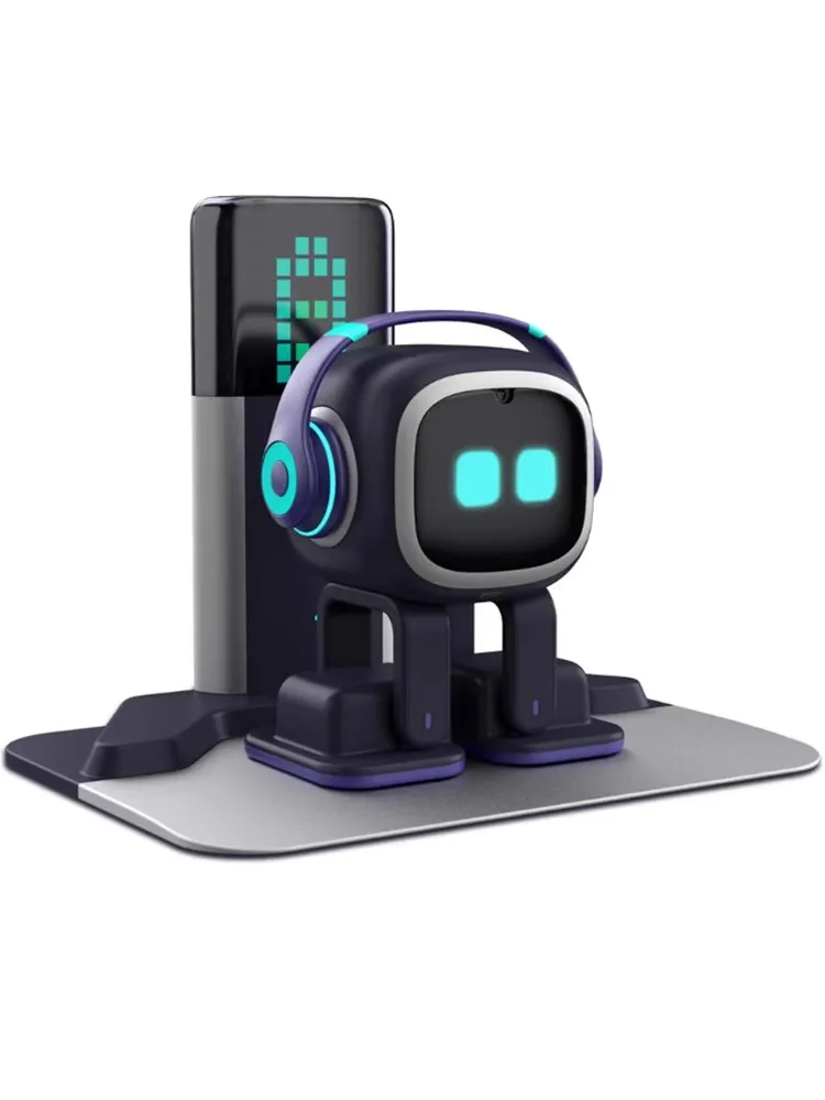 Emo Robot Intelligent Ai Emotional Communication Interactive Dialogue Recognition Emopet Desktop Companion Toy Model Custom