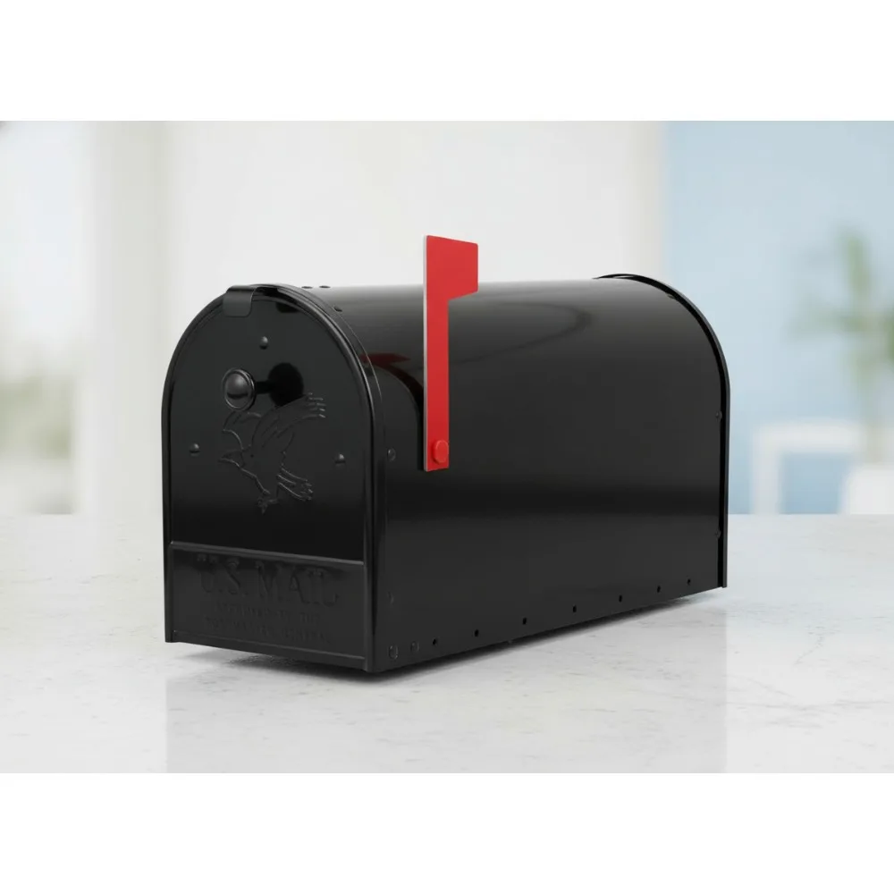 

Large Capacity Double Door Mailbox, Weatherproof Steel, USPS Approved for Curbside Delivery