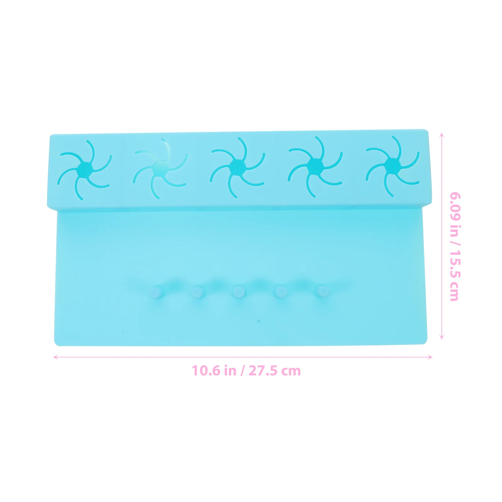 

Compact Silicone Nail Polish Organizer Smooth Surface Easy to for Makeup Storage Nail Polish Holder