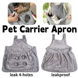 Pet Carrier Apron Cats And Dogs Outdoor Winter Travel Plush Sleeping Bag Outdoor Shoulder Bag Cat Apron Outdoor Cat Basket Bib