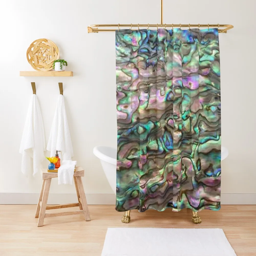 

Natural Abalone Paua Shell Shower Curtain Bathroom Deco Bathroom Box Bathroom Accessory Curtain