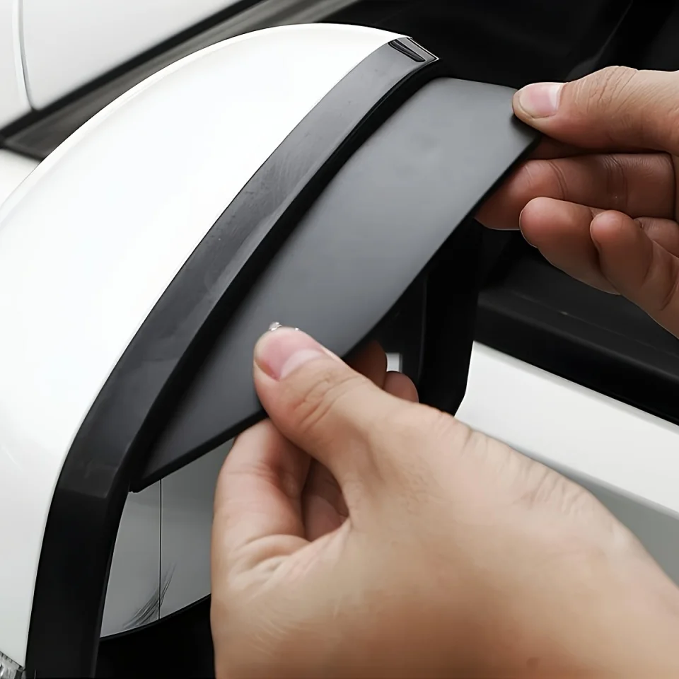 Protetor de Chuva Universal para Retrovisor Automotivo, Quebra-Sol e Protetor de Neve em PVC