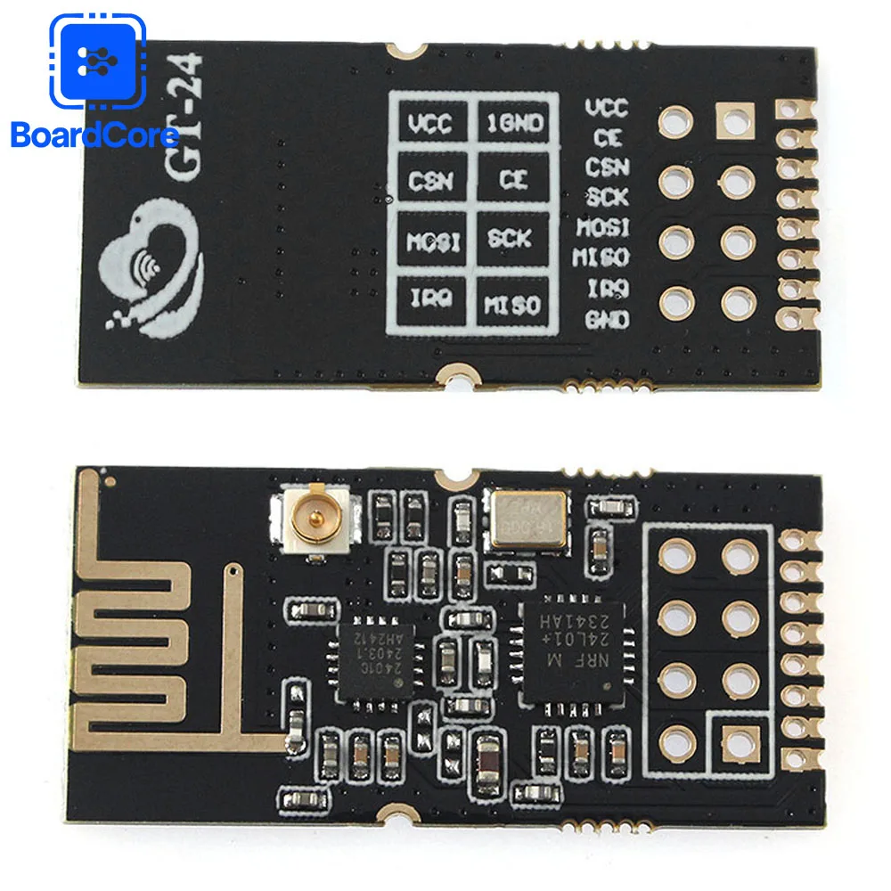 GT-24 Wireless Module data transmission wireless receiving + transmitting module 2.4G NRF24L01+PA+LNA 1100 meters long distance