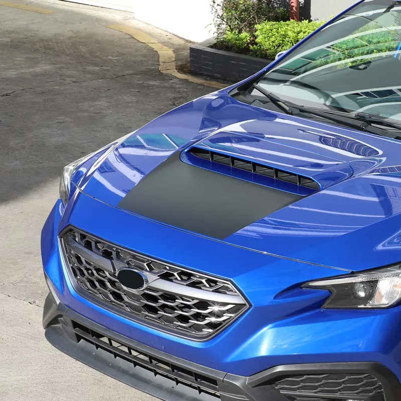 PVC Material Car Front Hood  Panel Trim Sticker Post Vinyl Stickers Decoration Accessories For Subaru WRX 2022-2026