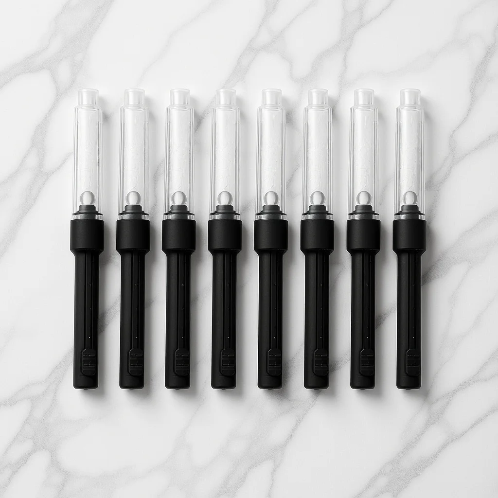 

10Pcs Fountain Pen Ink Converter Universal Refillable Pull Type for Writing Pens Ink Refills Compatible with Most Fountain Pens