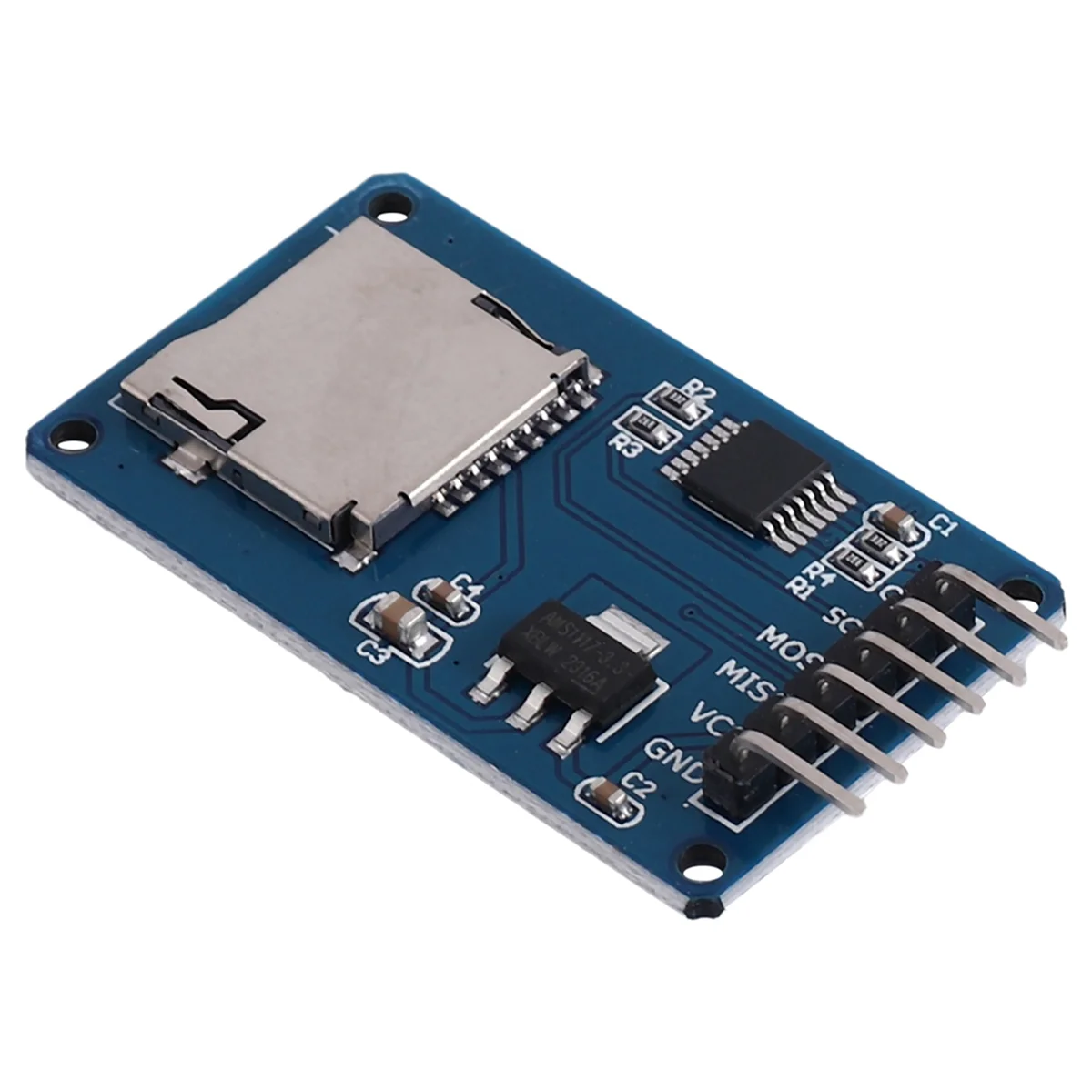 SMIEA SPI Reader การ์ดหน่วยความจํา SD ขนาดเล็ก TF การ์ดหน่วยความจําโมดูลโล่สําหรับ Arduino