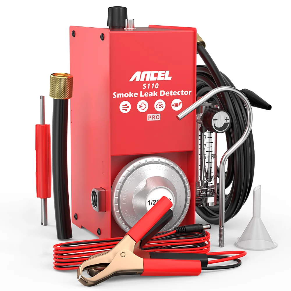 ANCEL S110 Pro Car Smoke Leak Detector EVAP Pipeline Inspection Tools  Smoke Generator for Cars EVAP Diagnostic Tools