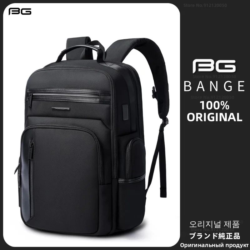 bange-mochila-de-negocios-de-nailon-con-usb-antirrobo-impermeable-de-viaje-personalizada-para-estudiantes-multibolsillo-para-ordenador-portatil