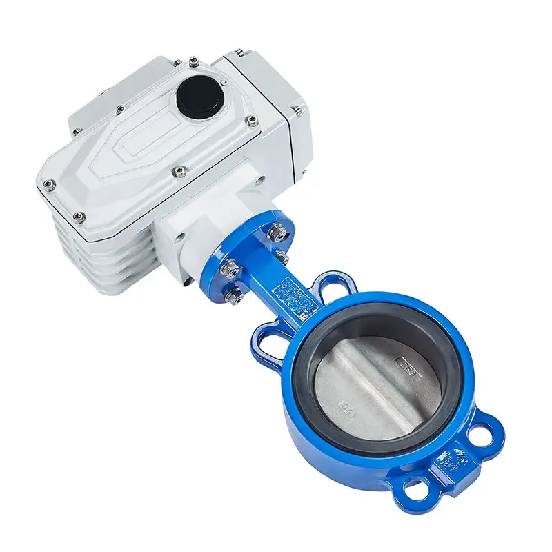 Explosion-proof electric butterfly valve D971X16Q ductile iron soft seal