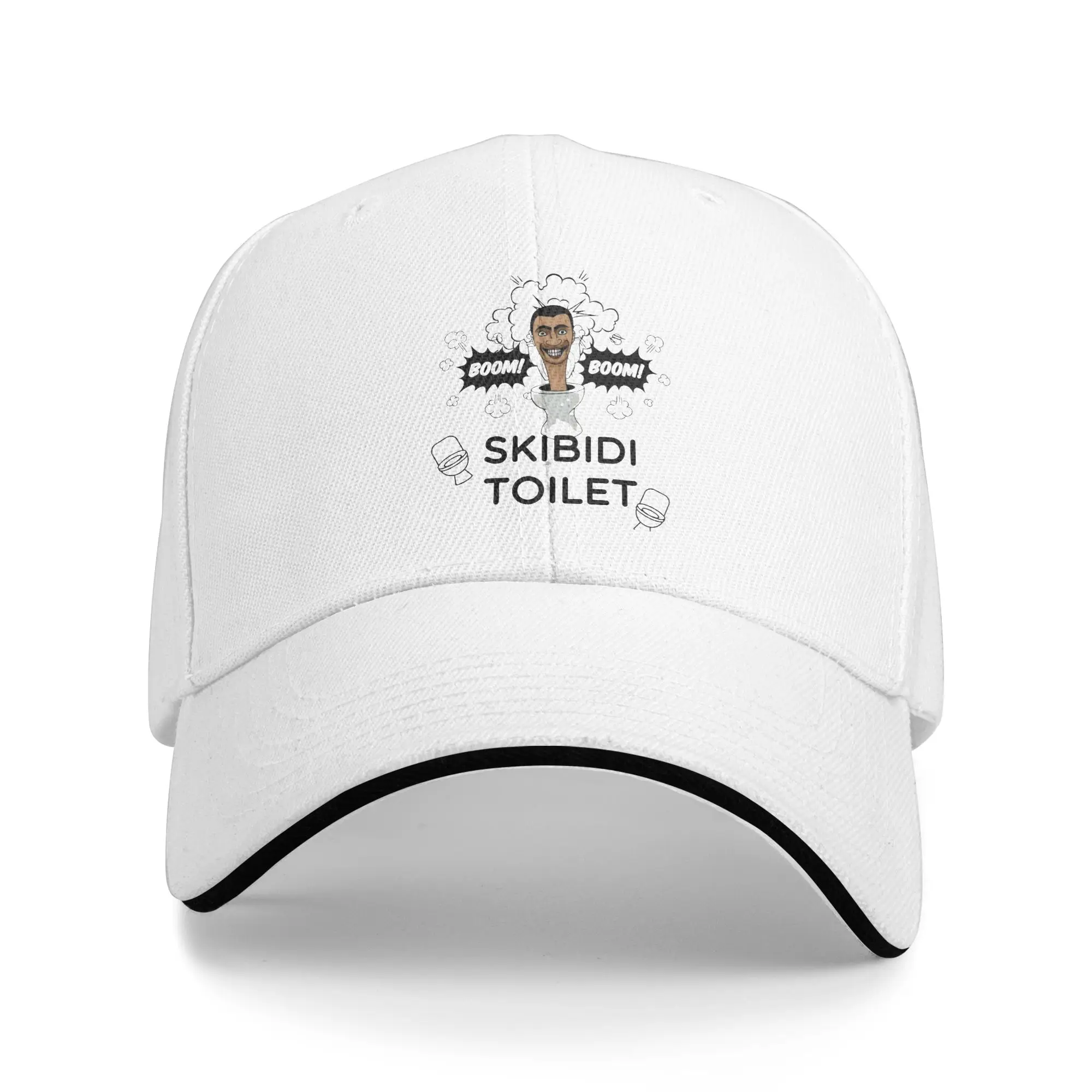 Skibidi Toilet Meme Baseball Cap Fashion Titan Boss Speakerman Sandwich Hat Unisex Style Breathable Sun Cap Workouts