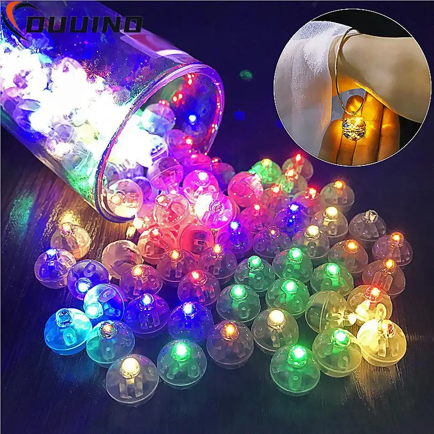 

100pcs LED Balloon Light Tiny Led Light Mini Round Led Lamp for Bar lantern Christmas wedding party decorations birthday decor