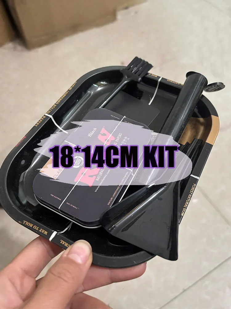 Rolling Tray Set with 5 Small Items for Storage