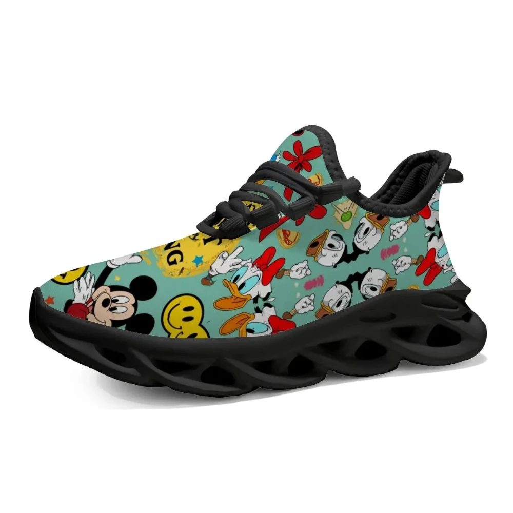 

MINISO Casual Sneakers for Spring Girls Disney Mickey Mouse Shoes Outdoor Running Shoes Children Non-slip Sportschuhe Kinder