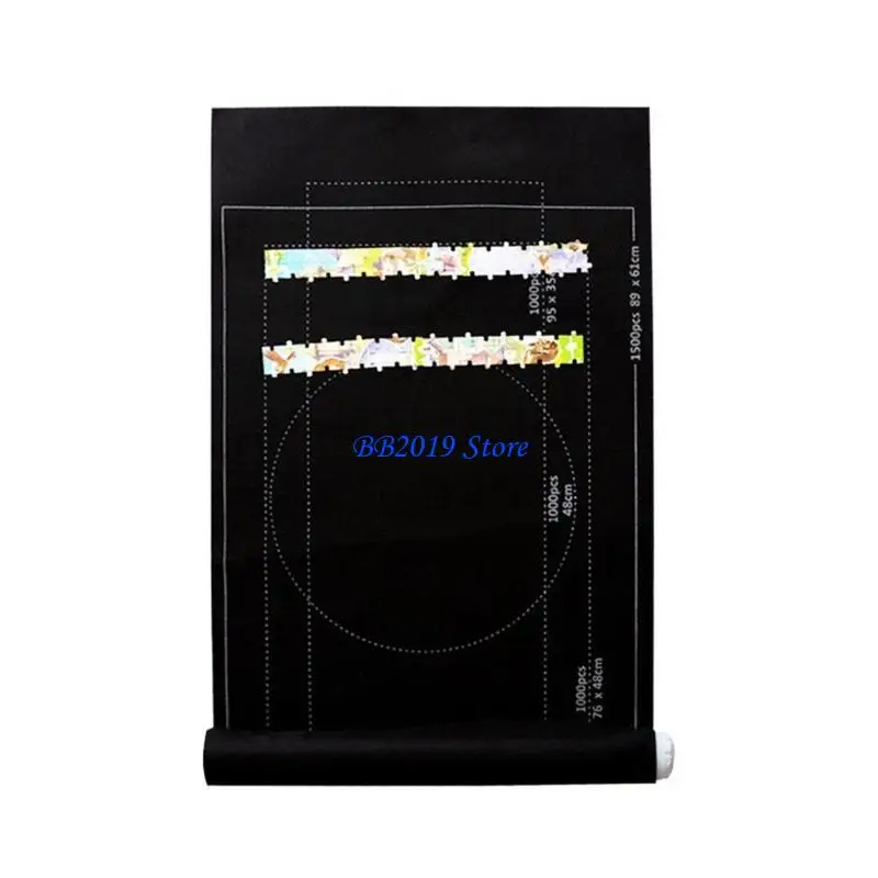 Q0KB Puzzle Mat Saver Large Puzzles Board for Adult Kid Easy Puzzle Storage Puzzle Saver Anti Lost Puzzle Pad