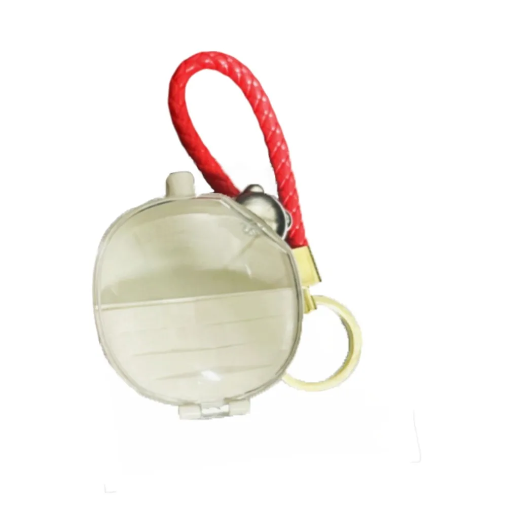 

Mini Jewelry Storage Box Transparent Jewelry Display Portable Travel Organizer Trinkets Storage Ring Storage Case Keychain Women