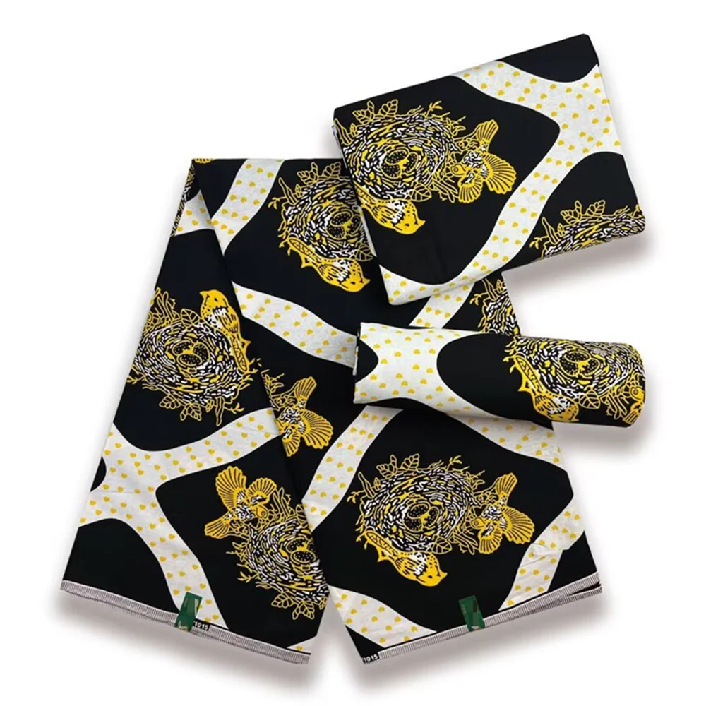 

Most popular Veritable African Real Wax Fabric 100% Cotton Ghana Nigeria Style High Quality Ankara Prints wax Pagne Material