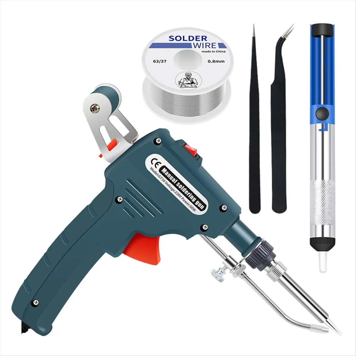 AA05 Automatically Soldering Tool 60W Hand-Held Internal Heating Automatically Send Tin Tool Welding Tools 110V US Plug