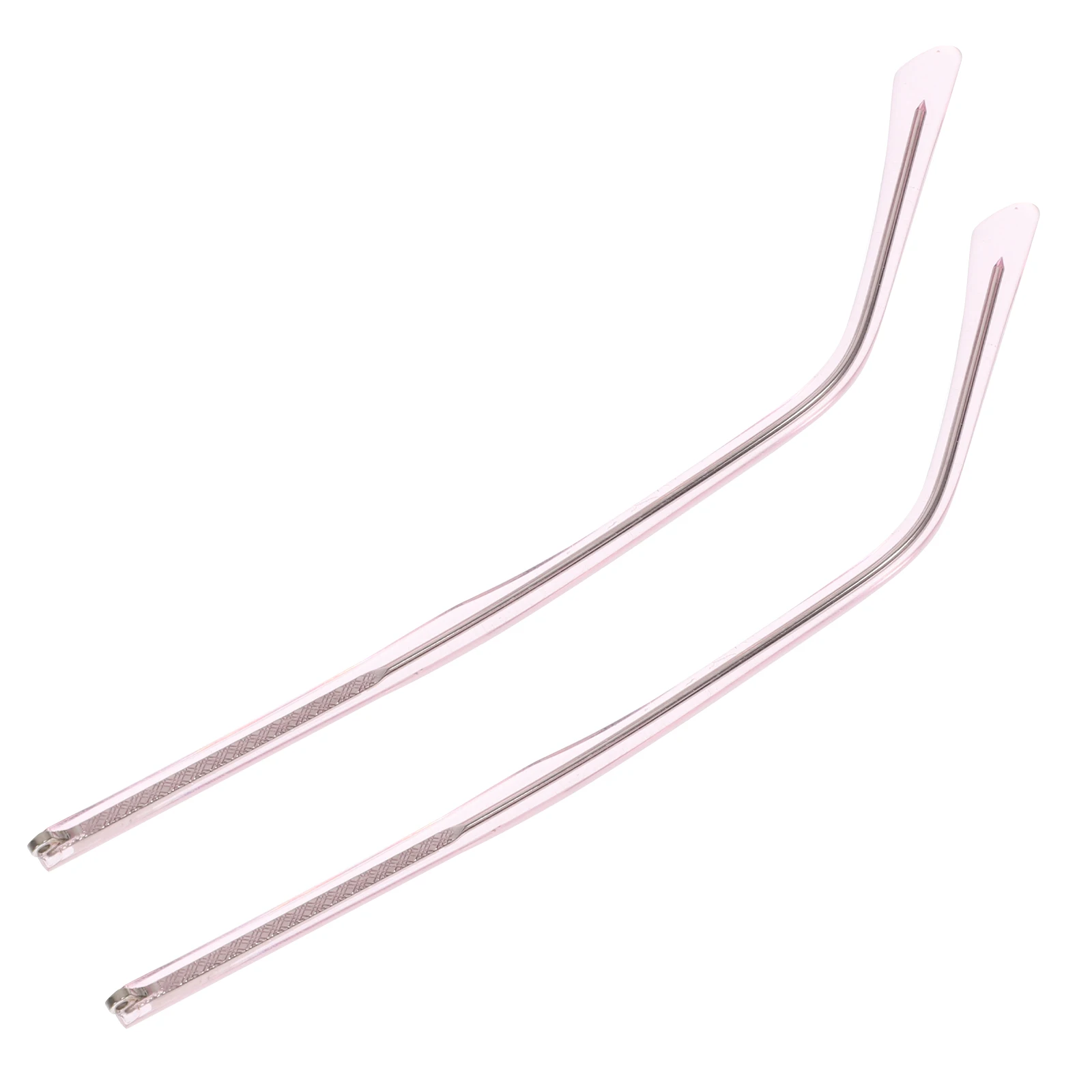 Hypoallergenic Metal Glasses Temples Pink Crystal Replacement Arms for Eyeglasses Repair Comfortable Wear Universal Fit