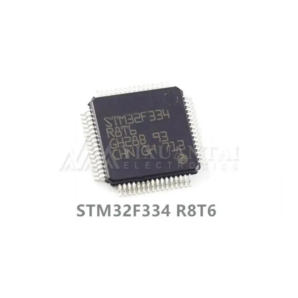 2pcs/Lot  STM32F334R8T6  STM32F334 R8T6 【 IC MCU 32BIT 64KB FLASH 64LQFP 】New