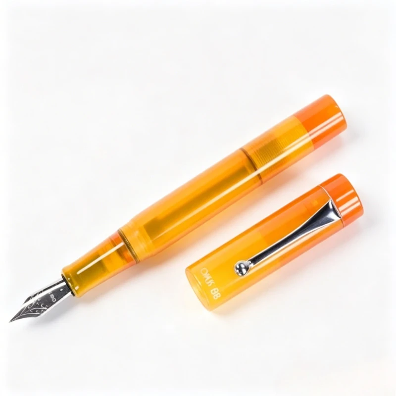 New OPUS 88 Fountain Pen JOWO Tip Fashion Color Ink Pen Elegant Design Drop in Ink Absorption Office Notes Writing Pen Gift Box