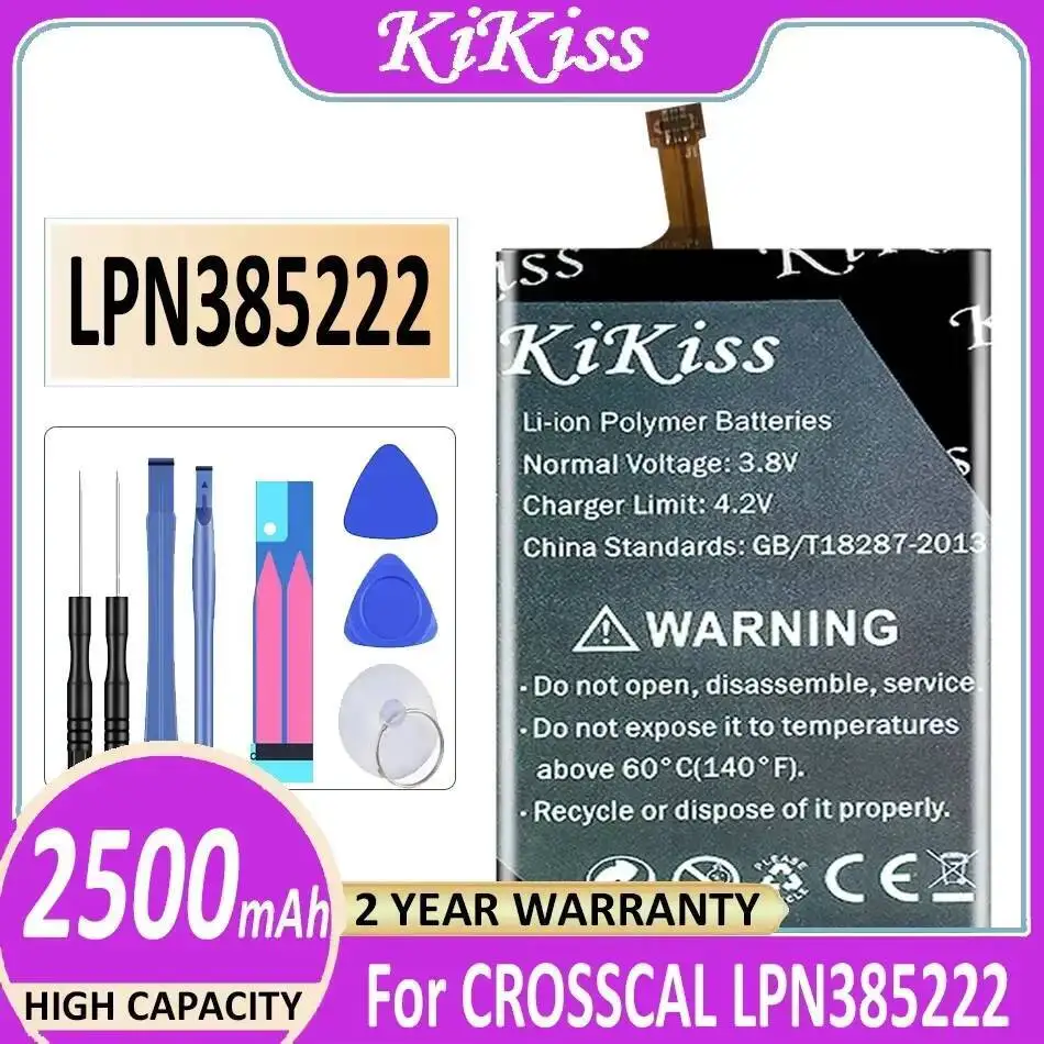 

For Crosscal LPN385222 Mobile Phone Battery Long-Lasting Performance 2500Mah Fast Charging