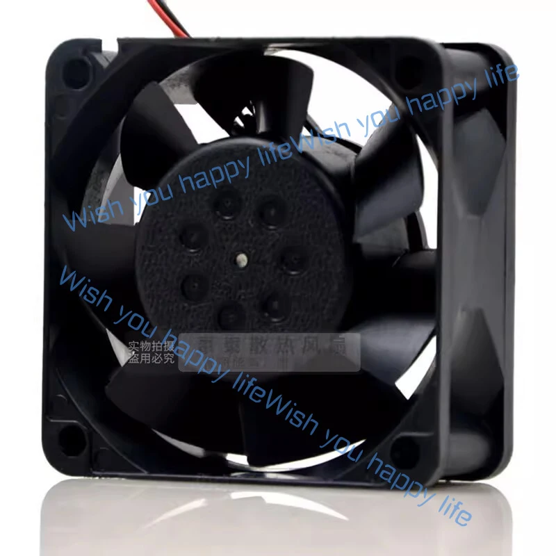 L... for NMB 2410ML-04W-B20 6025 DC12V 0.16A 6CM 2-Wire Dual Ball Cooling Fan