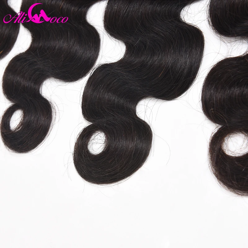 Ali Coco Peruvian Remy Body Wave Hair Bundles 8-30 inch 100% Human Hair Weaving 1/3/4 Bundles Natural Color Can Be Dyed