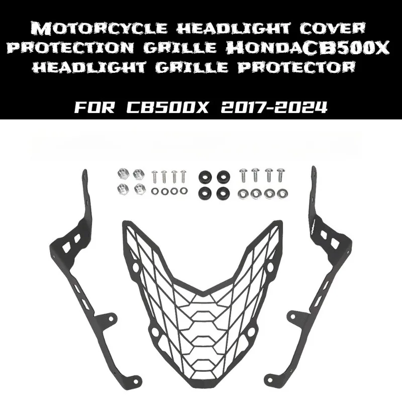 

Motorcycle headlight cover protection grille CB500X headlight grille protector for Honda CB 500 X CB500 X 2019-2023 2021