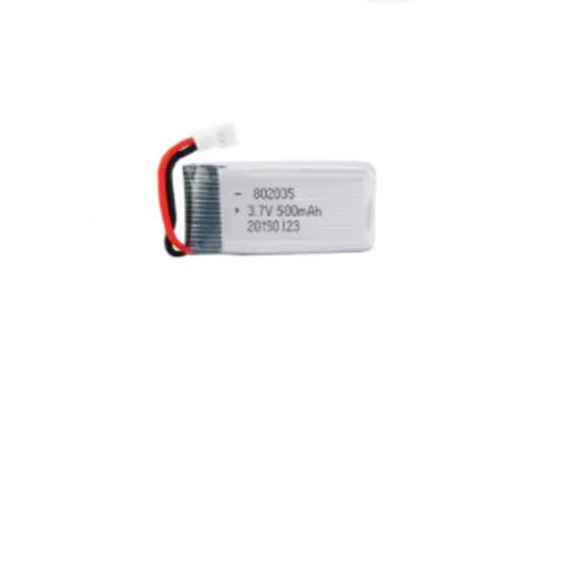 

1Pcs 3.7V 380MAH 802035 25C Polymer Lithium Ion Battery Li-Po For Drone Aircraft With USB Charger